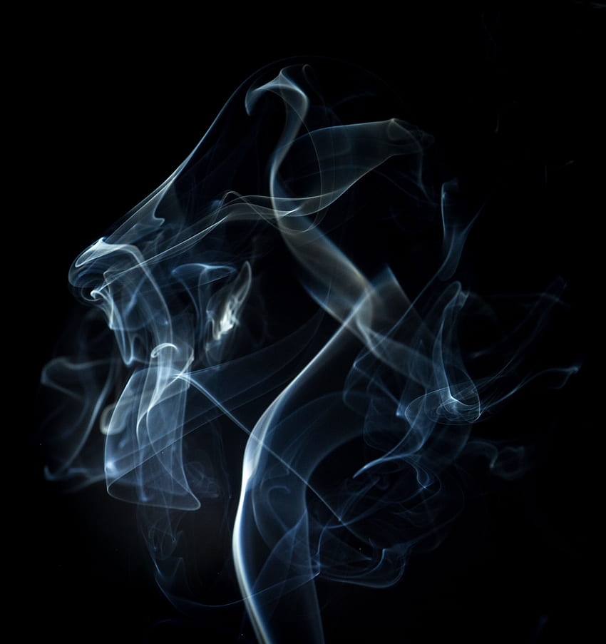 Abstract, Smoke, Lines, Dark Background, Shroud HD phone wallpaper