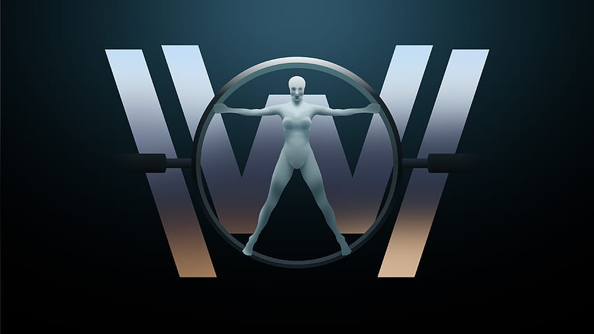 Westworld, programa de televisión, logo, arte digital fondo de pantalla