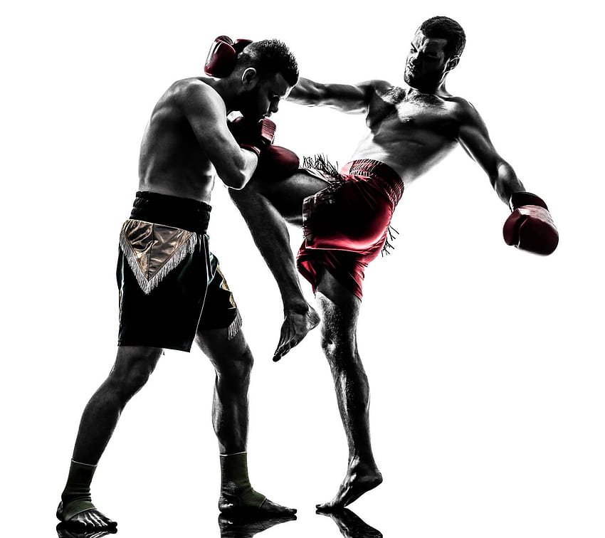 Kickboxen und Hintergrund, Selbstverteidigung HD-Hintergrundbild