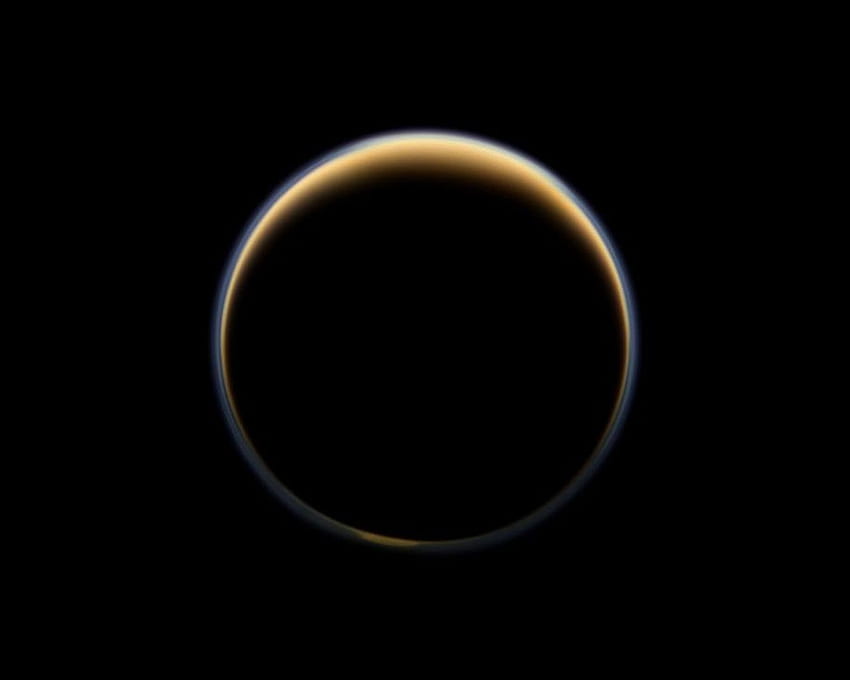 Space . A Ring of Color, Titan Moon HD wallpaper