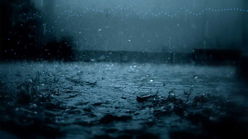 HOUR STORM - Suoni di tuoni, pioggia e acqua che scorre - RILASSATI E DORMIRE MEGLIO, Pioggia rilassante Sfondo HD