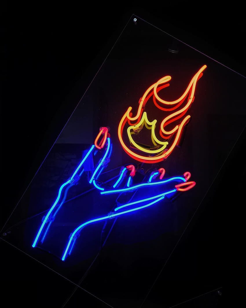 My fires are raging at this weekend with and. Neon signs, Neon light art, Neon HD phone wallpaper
