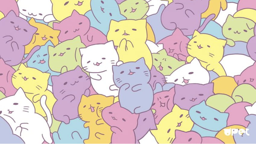 Pop Cats, Popcat HD wallpaper