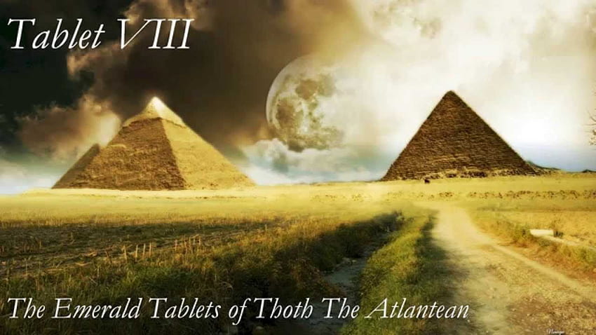 The Emerald Tablets of Thoth The Atlantean, Tablet 8. Egypt HD wallpaper