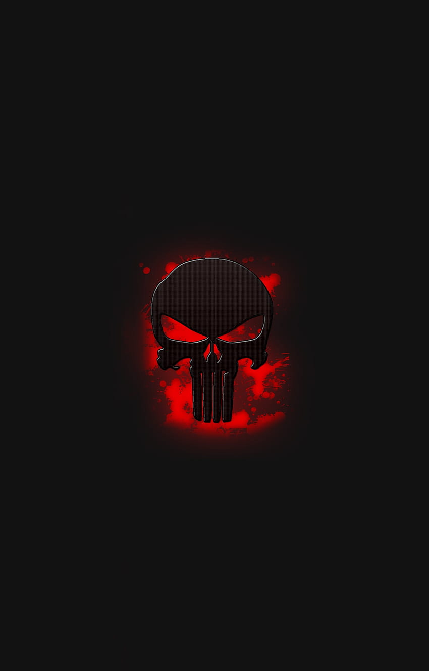 The Punisher, skull, logo, art HD phone wallpaper | Pxfuel