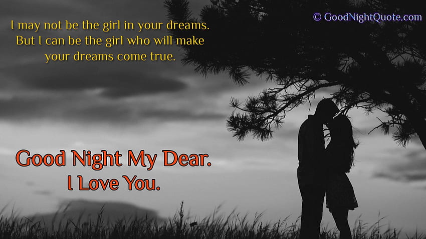 Cute Good Night Love Quote for Boy Friend. Good night quotes , Romantic ,  Colorado engagement graphy, Good Night I Love You HD wallpaper | Pxfuel