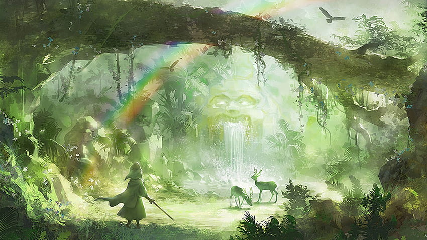 แสงแดด จิตรกรรม ป่า ศิลปะจินตนาการ สีเขียว ป่า ปลัก ป่าฝน พื้นที่ชุ่มน้ำ ต้นไม้ หน้าจอ ป่าไม้ ถิ่นที่อยู่ สแวดล้อมทางธรรมชาติ คอมพิวเตอร์ สีน้ำ โมคา วอลล์เปเปอร์ HD