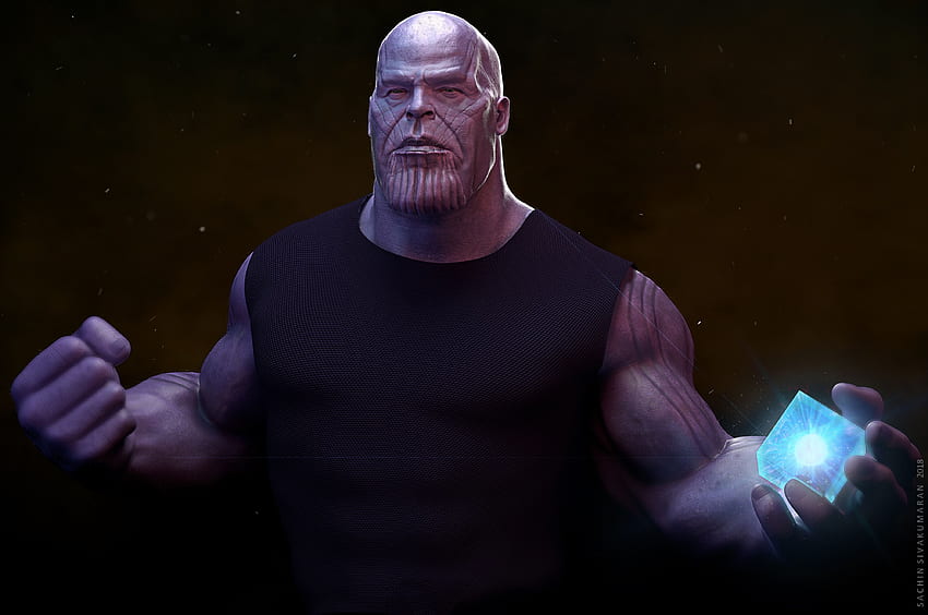 Thanos Holding Tesseract , Superheroes, , , Background, and, Tezeract HD wallpaper