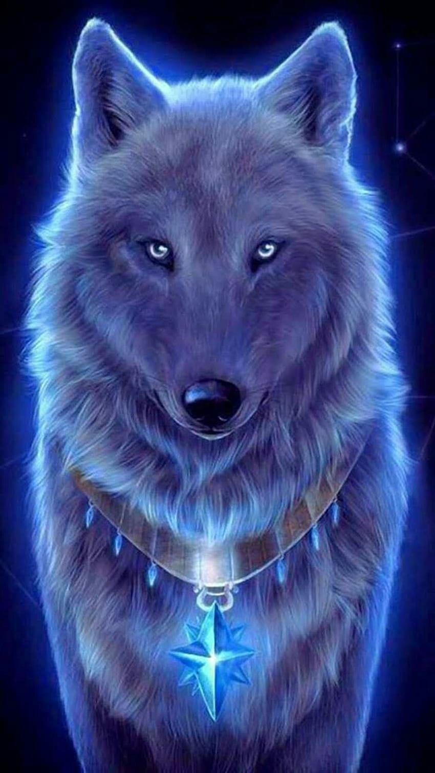 Spirit wolf  Anime wolf Fantasy wolf Wolf spirit animal