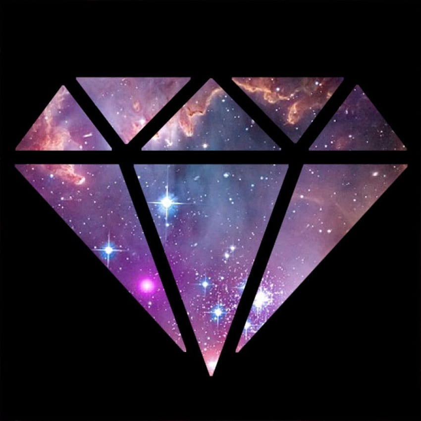 Galaxy diamond. Galaxy themes and quotes :) in 2019, Super Cool Diamond HD phone wallpaper