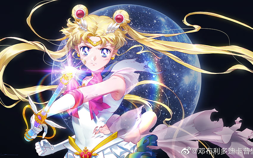 Sailor Moon Wallpaper Discover more Aesthetic, Anime, Background, Cute,  Desktop wallpapers.