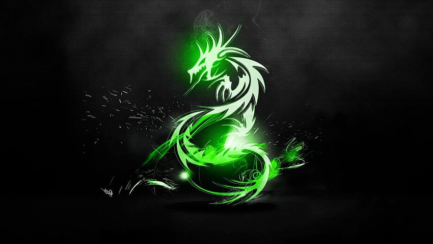 Зелени дракони, Green Cool HD тапет