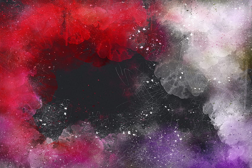 Abstract, Dark, Stains, Spots, Watercolor HD wallpaper