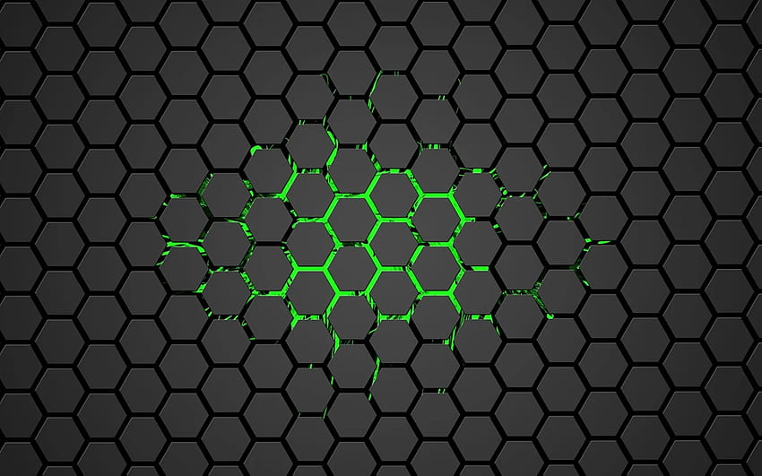 hex verde por sh4rk2010 [] para o seu, Mobile & Tablet. Explore o hexágono verde. Hexágono Azul, Hexágono de David Hicks, Hexágono de Hicks papel de parede HD