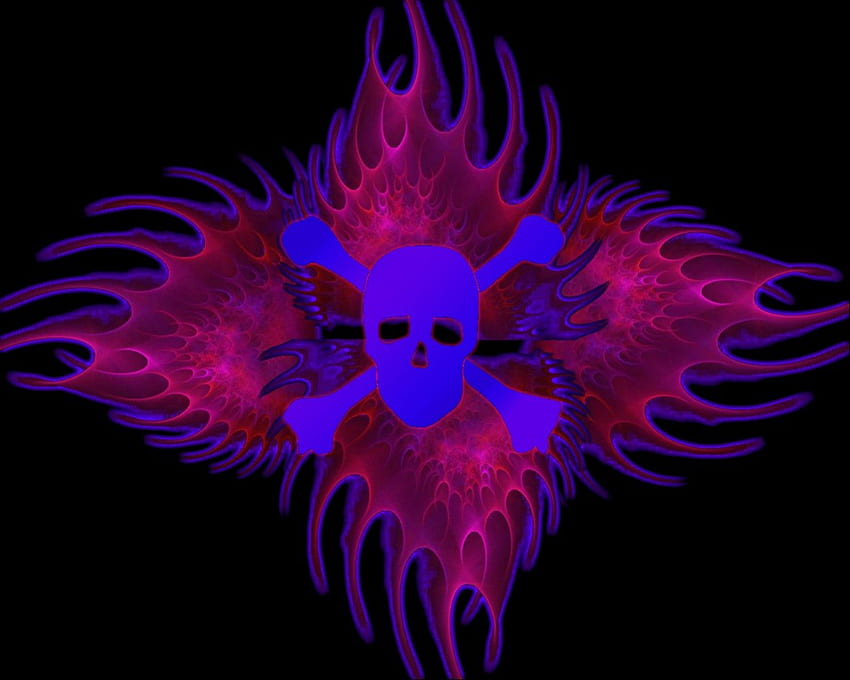 plancton spatial de labrano, noir, hardcore, flammes, cyrillotekk, crâne, techno, flamme, labrano, gabbernetz, violet, rose, amour, gizzzi Fond d'écran HD