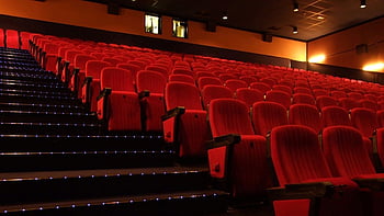 Red Theater Seats, red corduroy cinema chairs HD wallpaper | Pxfuel