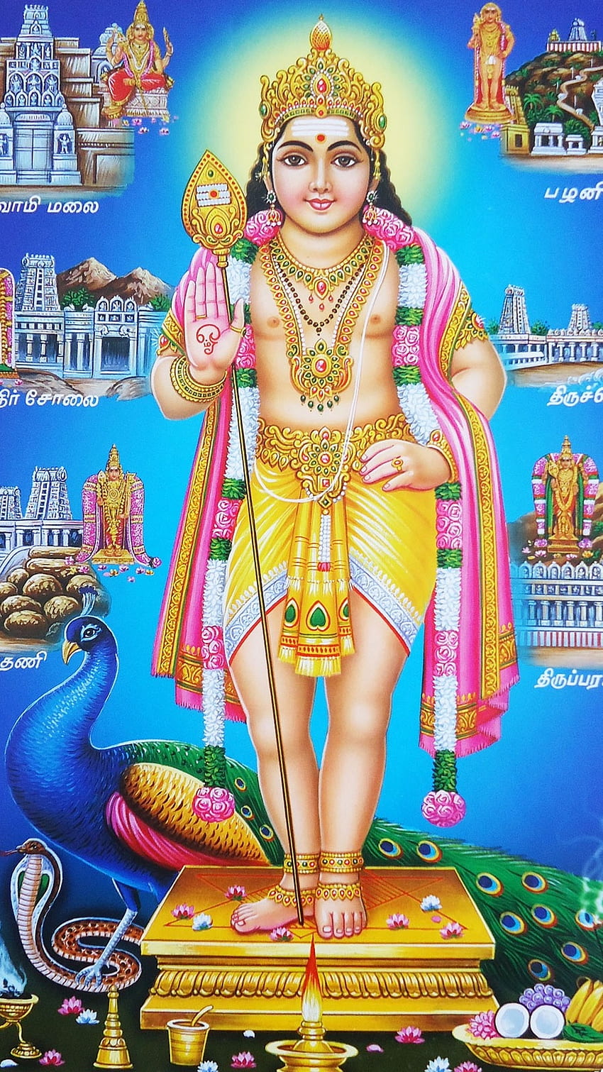 Thiruchendur Murugan, Hindu God HD phone wallpaper | Pxfuel