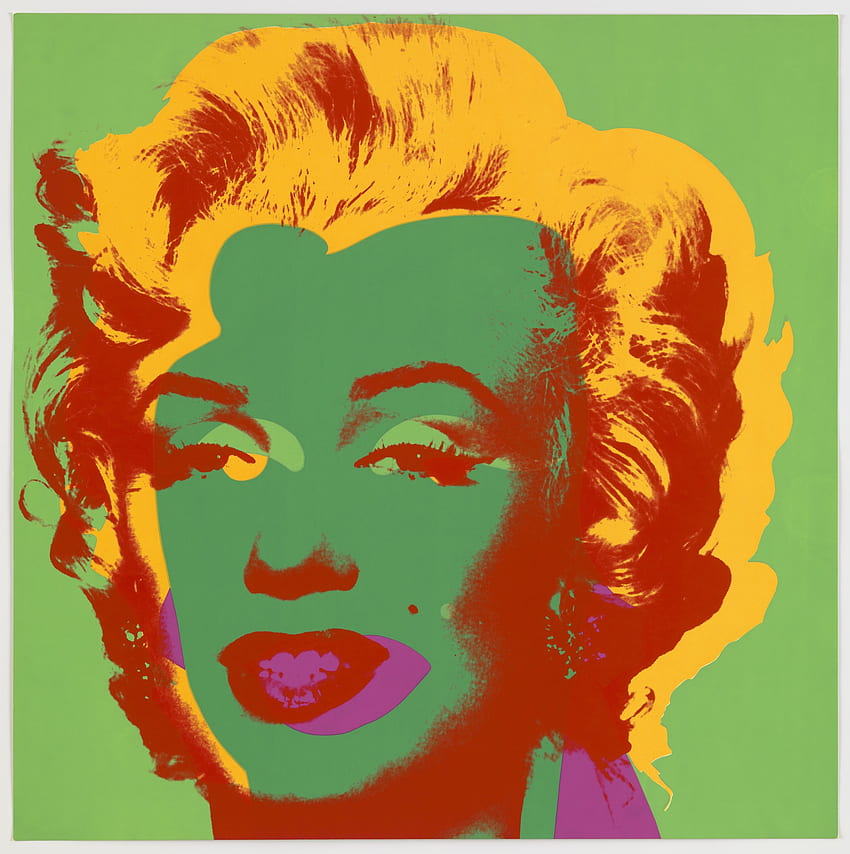 Dlaczego Andy Warhol namalował Marilyn Monroe? – Dostawa publiczna, Marilyn Monroe Pop Art Tapeta na telefon HD