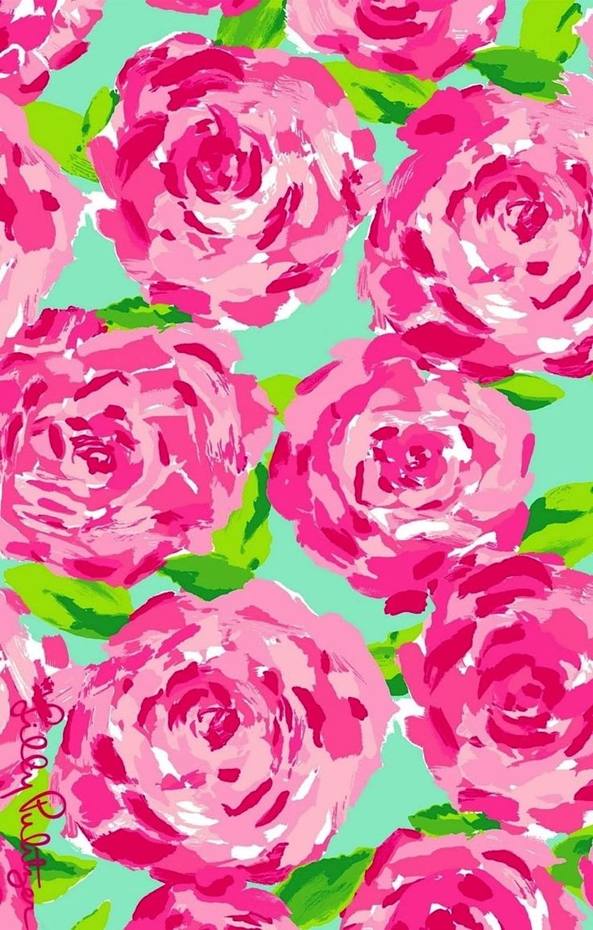 Lilly Pulitzer iPhone, Lilly Pulitzer Flamingo HD phone wallpaper