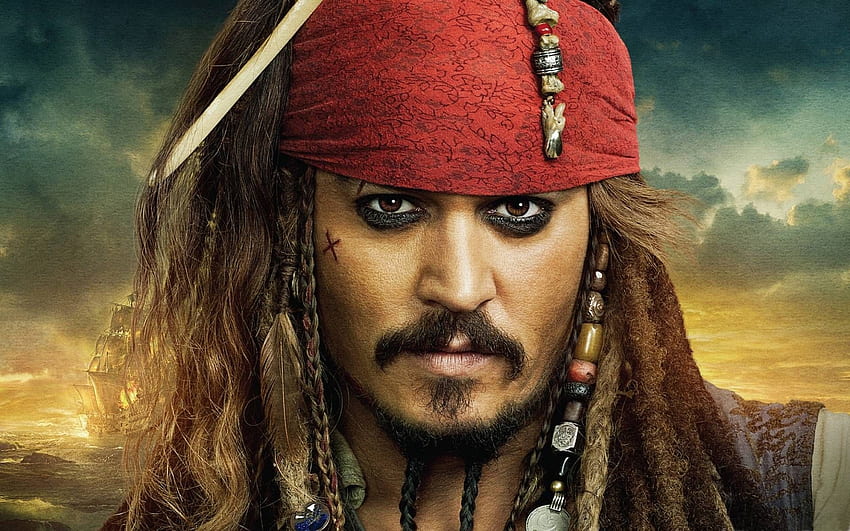 Jack Sparrow: Hochauflösender, lustiger Captain Jack Sparrow HD-Hintergrundbild