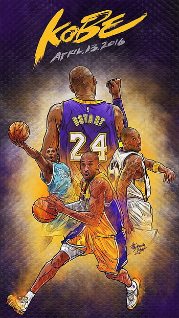 Kobe wallpaper  Desenhos de basquete Fotos de basquete Arte de basquete