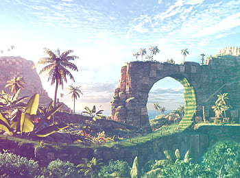 Sonic Fan Remix - Emerald Hill Zone 3 HD Wallpaper • GamePhD