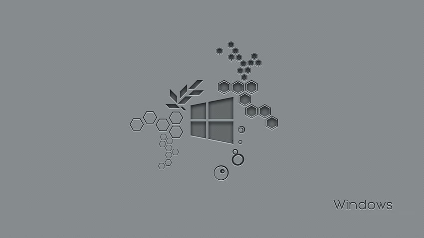 Windows 10 Hexagon , Hi Tech HD wallpaper
