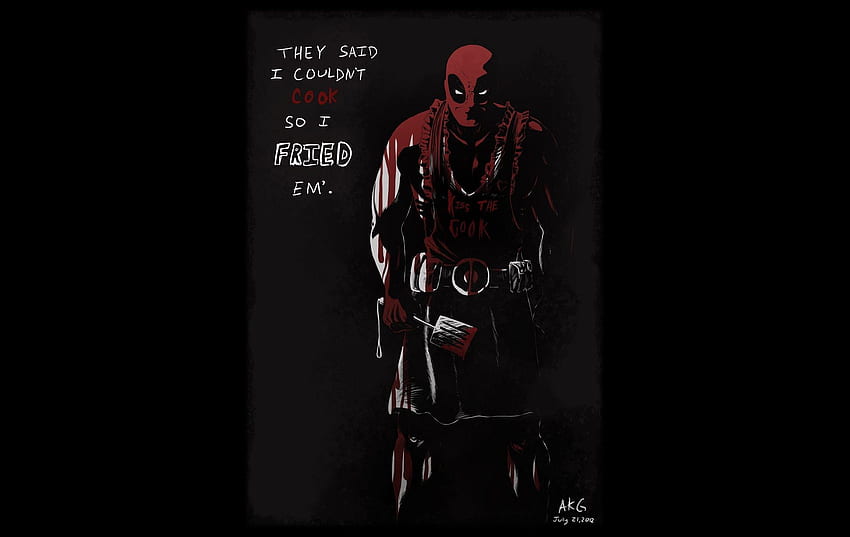 Comics - Deadpool - Merc With A Mouth . Deadpool, Crazy Deadpool HD wallpaper