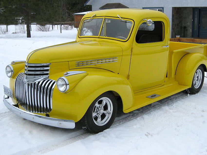 1946 Chevrolet truck, 1946, classic, chevrolet, antique, cool, 46, chevy, truck HD wallpaper