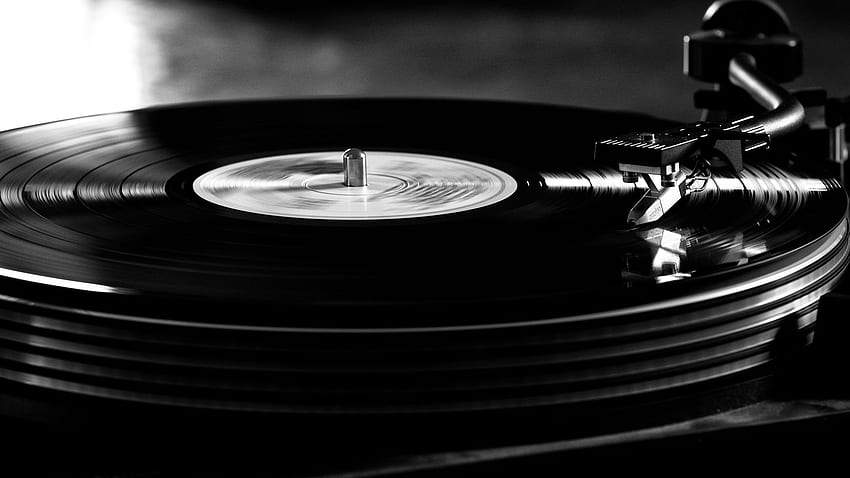 Pemutar Rekaman Vinyl Antik: Definisi Tinggi, Resolusi Tinggi, Pemutar Musik Wallpaper HD