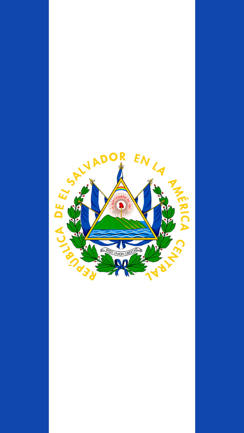 Bendera El Salvador iPhone wallpaper ponsel HD