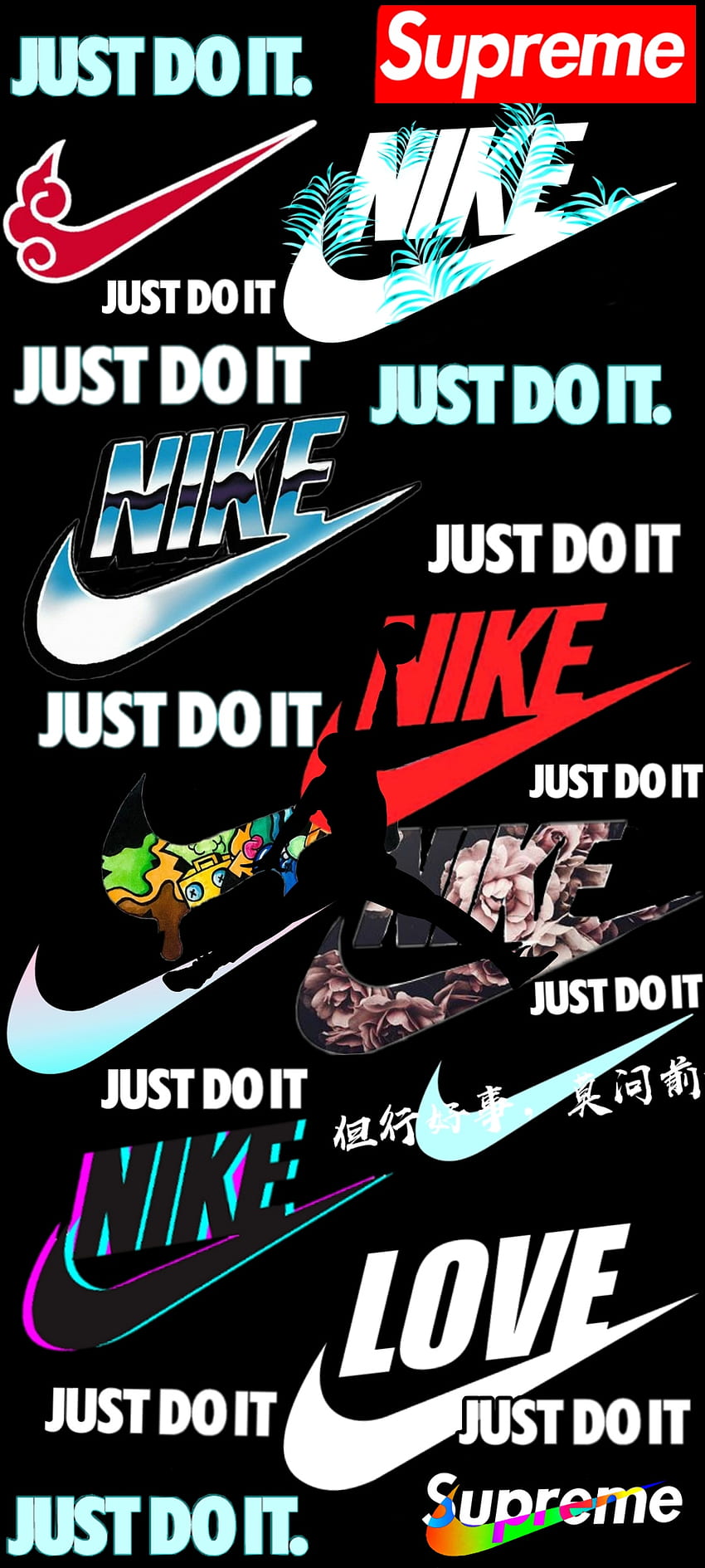 Nike Nike Nike Nike ee, SKawez48, SK48 HD phone wallpaper