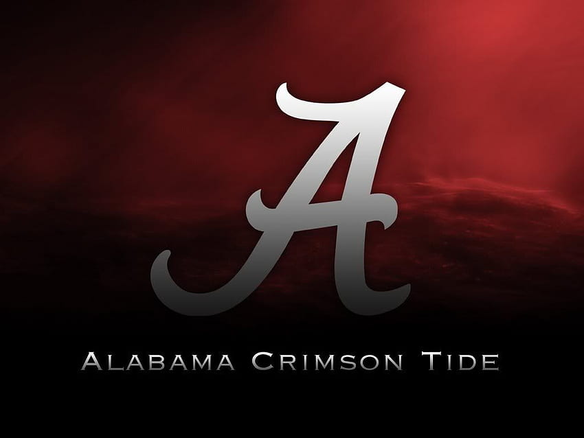 Marea carmesí de Alabama, fútbol de Alabama genial fondo de pantalla