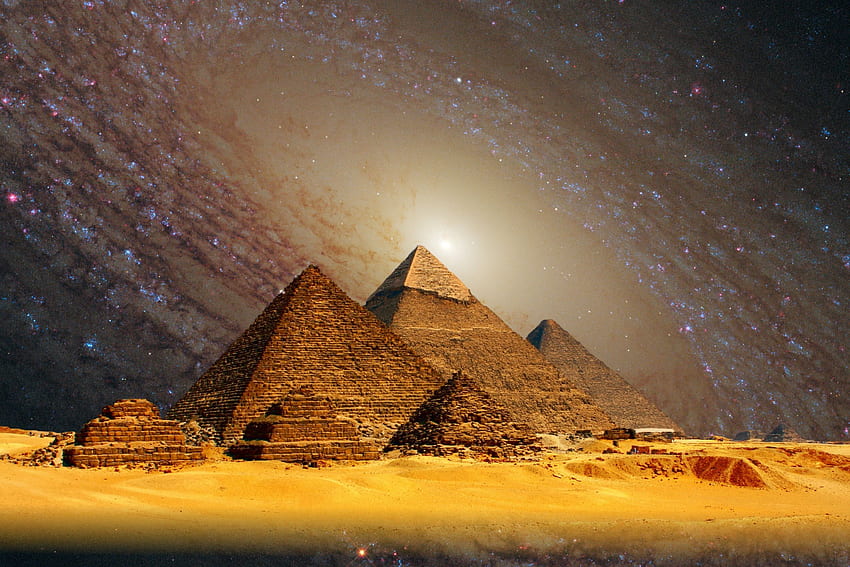 manipulation of Pyramid of Giza, Piramid HD wallpaper