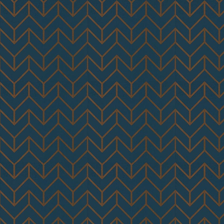 Tessellation por Harlequin - Marinho / Cobre - Papel de parede de celular HD
