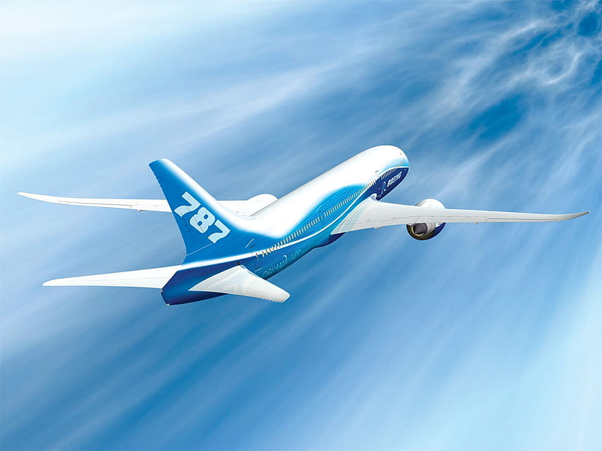 Dreamliner avec stabilisateur vertical aileron de requin concept 7E7 Fond d'écran HD