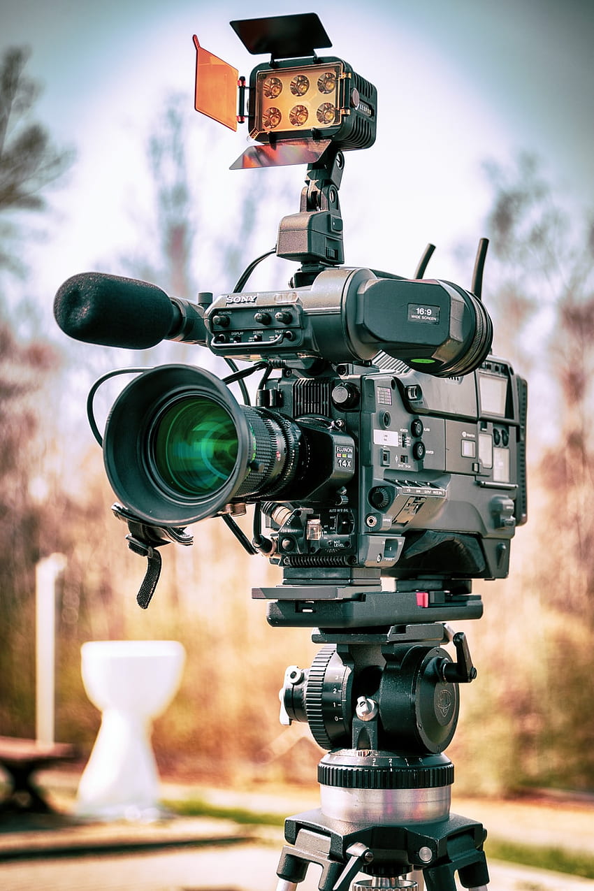 Filmkamera, Filmproduktion HD-Handy-Hintergrundbild