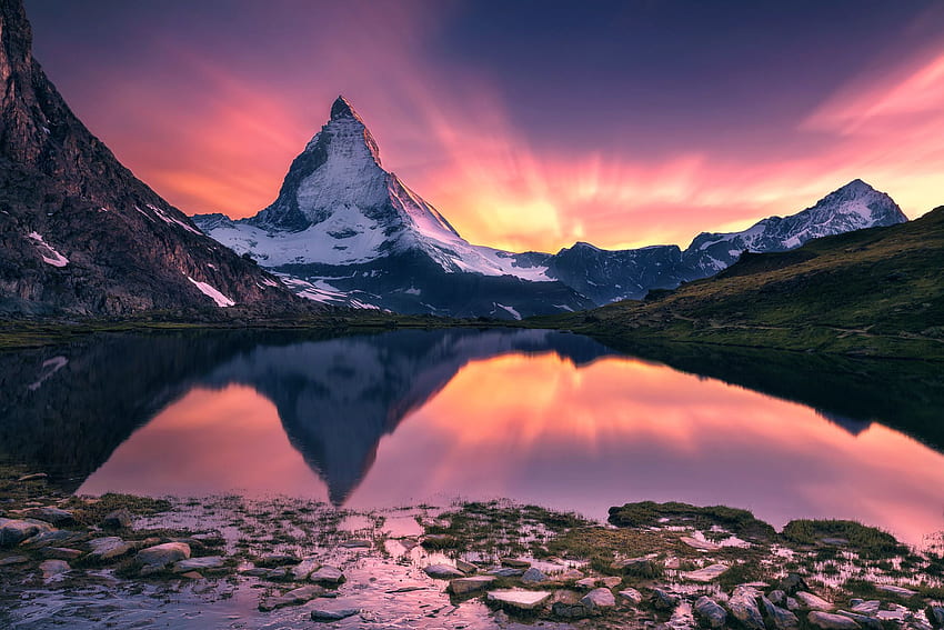 Matterhorn Mountains Macbook Pro Retina , , Background, and, Apple Mountain HD wallpaper