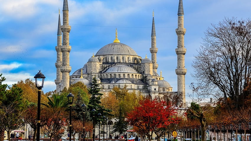 Hagia Sophia in Istanbul, architecture, istanbul, majestic buildings, buildlings, hagia sophia HD wallpaper