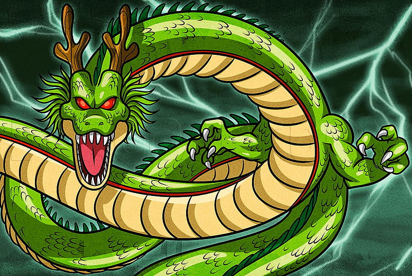 How To Draw Shenron From Dragon Ball Z, Step by Step, Drawing Guide HD wallpaper