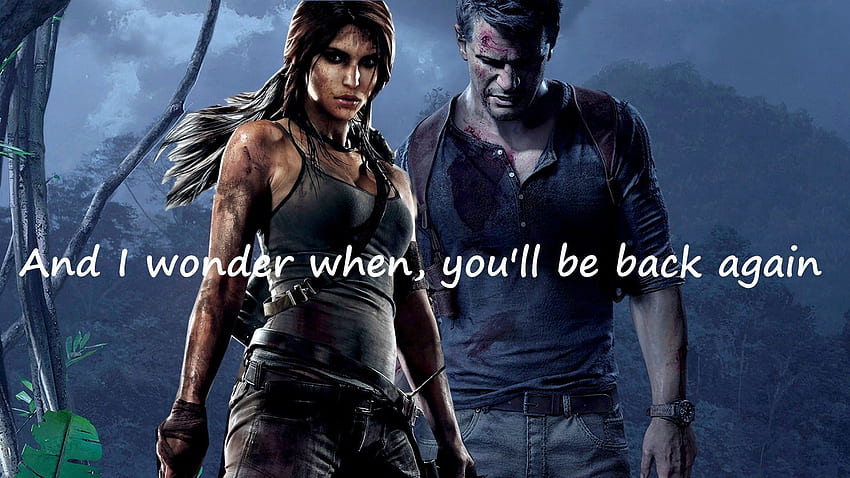 nathan drake and lara croft