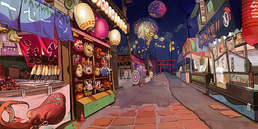 アニメ祭り、アニメフェスティバル 高画質の壁紙