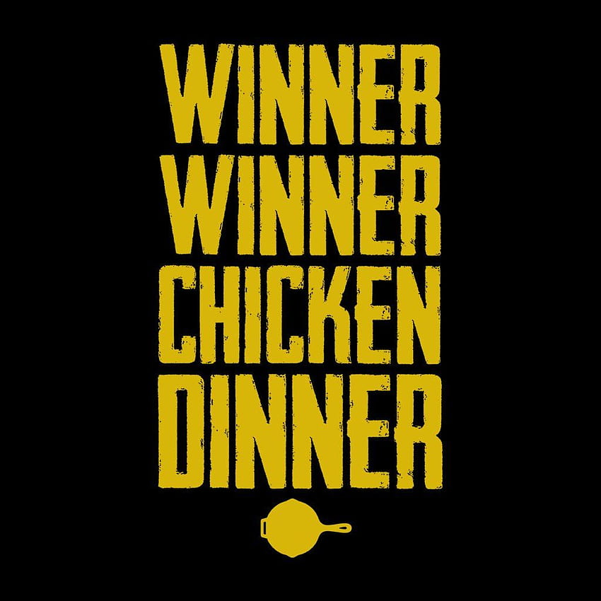 Pubg Winner Winner Chicken Dinner - Hack Pubg HD тапет за телефон