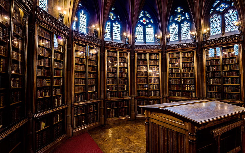 Library . Magical Library , Old Library and Edwardian Library, Dark Library HD wallpaper