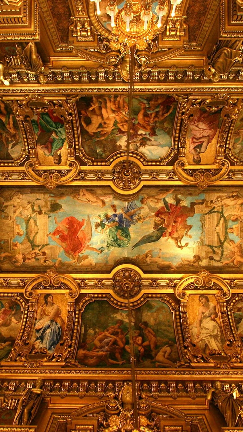 ScreenHeaven 70: Plafond de la chapelle Sixtine ancien maître histoire papale rome - Arrière-plan Android / iPhone (png / jpg) (2021) Fond d'écran de téléphone HD