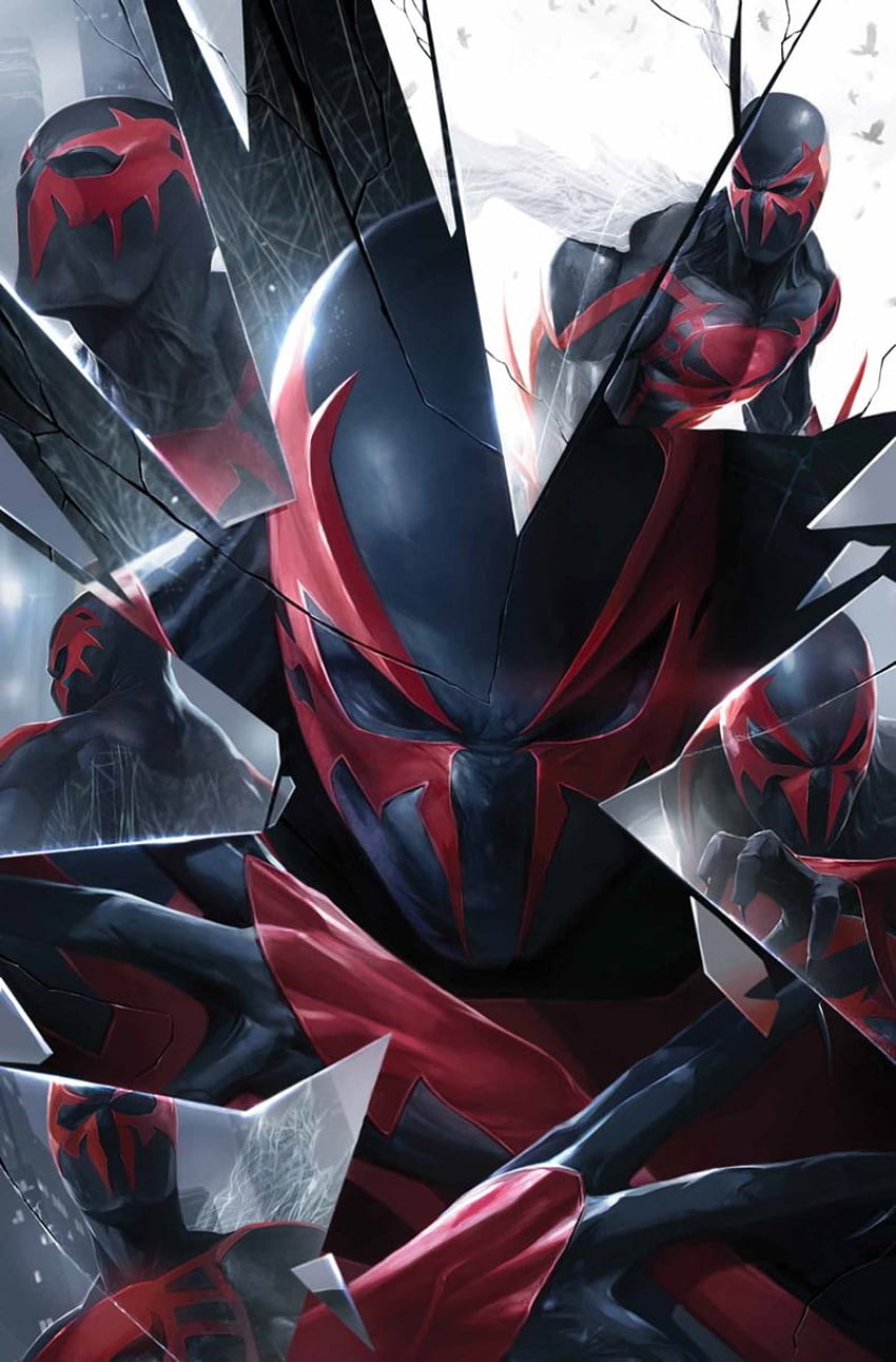 Spider Man, Agent Venom, 2099 gegen Ultimate Cap, Wolverine, Reed HD-Handy-Hintergrundbild