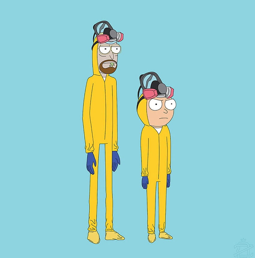 Rick and Morty x Breaking Bad. Rick and morty tattoo, Rick and morty poster, Rick and morty characters HD phone wallpaper