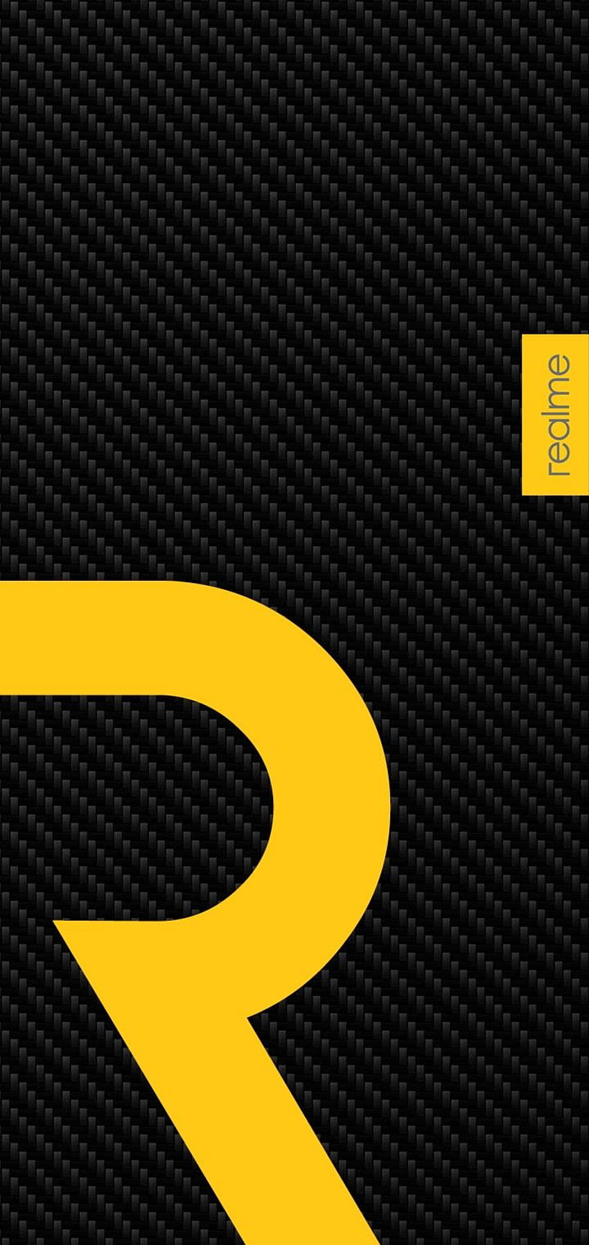 Latar belakang ponsel, Realme-Logo HD-Handy-Hintergrundbild