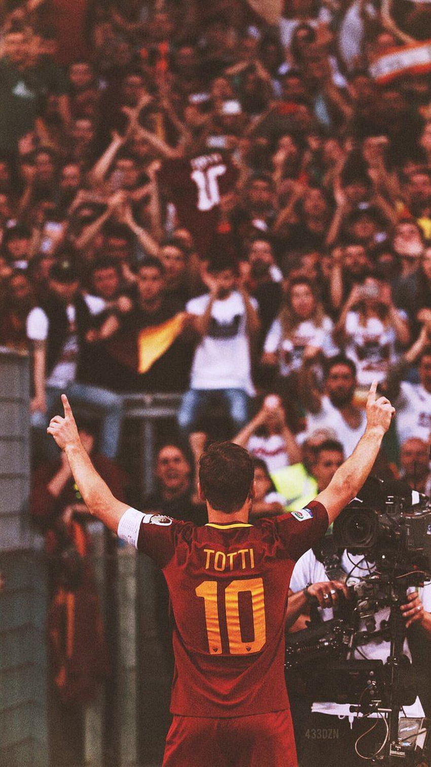 Francesco Totti. 433. Twitter Roma, Serie A, Calcio HD phone wallpaper