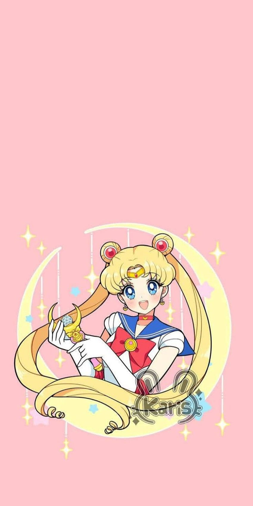Sailor Moon en 2021. Sailor moon , Sailor moon fan art, Sailor moon art, Cute Sailor Moon Aesthetic fondo de pantalla del teléfono